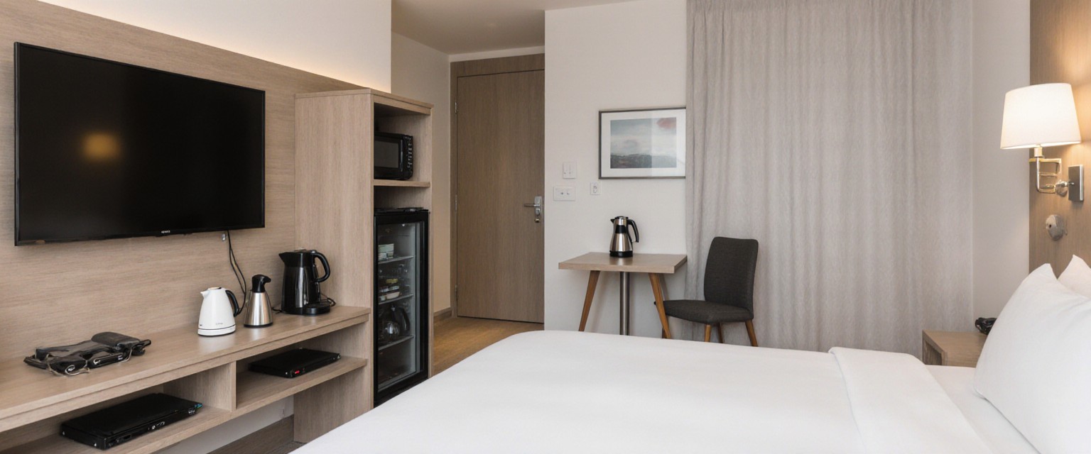Hotel Electronics & Appliances Collection | Maples Dubai High-quality hotel electronics and appliances including kettles, ovens, TVs, coffee machines, toasters, microwaves, and more for efficient hospitality in Dubai