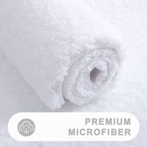 Maples Anti Slip Bath Rug – 100% Cotton and Optimal Comfort and Elegance with 1800 GSM. Luxuriously Soft, Highly Absorbent, Non-Slip, & Easy-Care Machine Washable Design. - Image 2