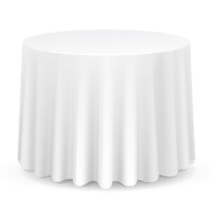 Maples White Tablecloths,100% Cotton in Array of Sizes to Elevate Your Dining Experience. - Image 3