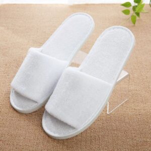 Maples Terry Open Toe Slipper