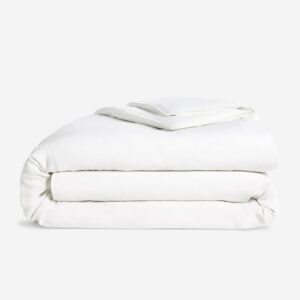 Maples Pure White Polycotton Duvet Cover – Available in 144 to 300 Thread Counts and Multiple Sizes - Image 6