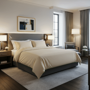 Premium Solid Color Duvet Cover with Corner Slings – Luxurious 180 Thread Count, Available in Multiple Colors & Sizes for Ultimate Comfort - Image 1
