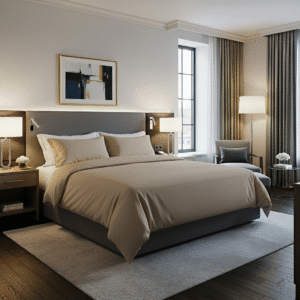 Premium Solid Color Duvet Cover with Corner Slings – Luxurious 180 Thread Count, Available in Multiple Colors & Sizes for Ultimate Comfort - Image 3