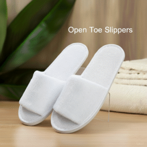 Maples Terry Open Toe Hotel Slipper