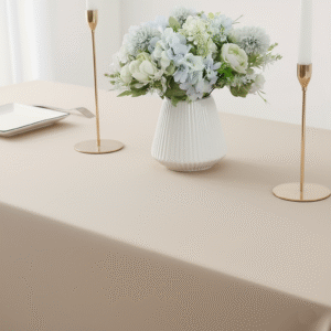 Maples Pure Solid Color Table Cloths - Damask Material in Array of Colors & Sizes - Image 8