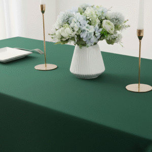 Maples Pure Solid Color Table Cloths - Damask Material in Array of Colors & Sizes - Image 7