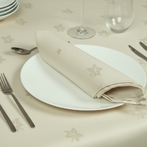 Maples Ivy Leaf Design Damask Tablecloth – Available in Array of Colors & Sizes to Elevate Your Dining Experience. - Image 10