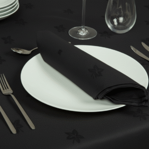 Maples Ivy Leaf Design Damask Tablecloth – Available in Array of Colors & Sizes to Elevate Your Dining Experience. - Image 9