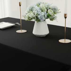 Maples Pure Solid Color Table Cloths - Damask Material in Array of Colors & Sizes - Image 11