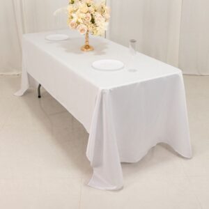 Maples White 100% Cotton Tablecloth – Available in Multiple Sizes - Image 4