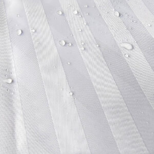 Maples Satin Stripe 100% Polyester Shower Curtain – Machine Washable, Available in a Range of Stunning Colors - Image 2