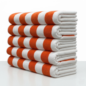 Maples 100% Cotton Stripe Pool Towels with Luxurious Option of 600 GSM for Unparalleled Comfort and Elegance. - Image 15