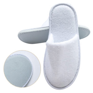 Maples Terry Closed Toe Slipper, 100% Cotton, Soft and Cozy Experience for Your Feet. - Image 3