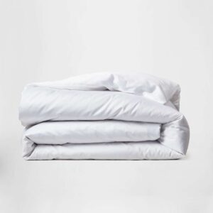 Maples Pure White Polycotton Duvet Cover - Unveiling a Spectrum of Thread Counts (144 to 300) and Sizes for Your Ultimate Comfort - Image 4