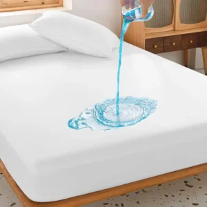 Maples Laminated Fabric Waterproof Mattress Protector, Unparalleled Comfort and Supreme Protection. - Image 2