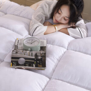Maples Hollow Fiber Mattress Topper, Elevate Your Sleep Experience with Supreme Comfort. - Image 4