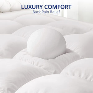 Maples Hollow Fiber Mattress Topper, Elevate Your Sleep Experience with Supreme Comfort. - Image 6