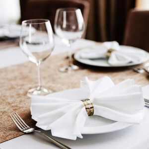 Maples Plain White Napkin - 100% Cotton in Array of Sizes to Elevate Your Dining Experience. - Image 7