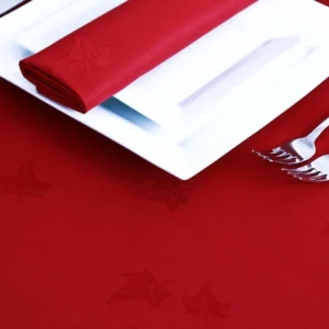 Maples Ivy Leaf Design Damask Tablecloth – Available in Array of Colors & Sizes to Elevate Your Dining Experience. - Image 5