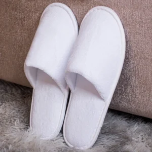 Maples Terry Velour Closed Slipper - Image 1