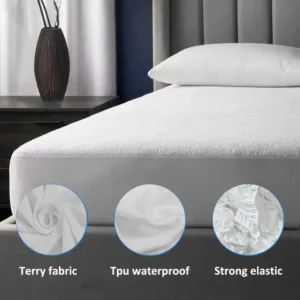 Maples Terry Waterproof Mattress Protector - Image 3