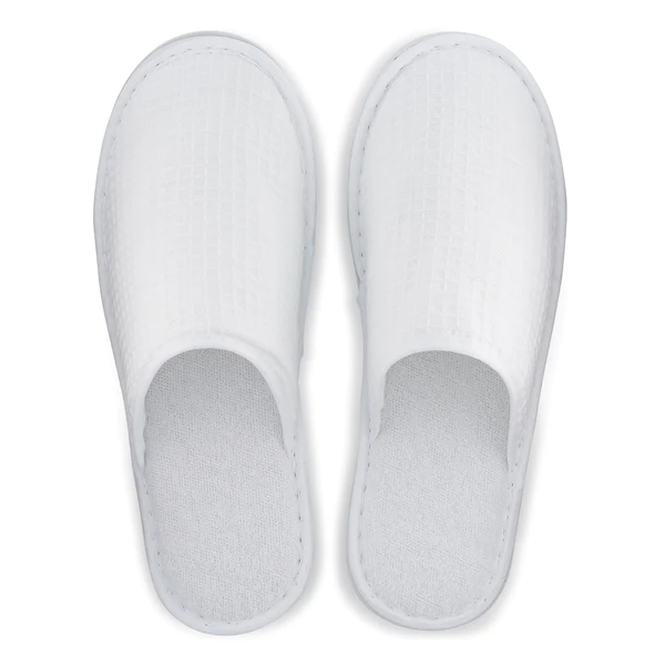 Maples Waffle Closed Toe Slipper