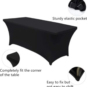 Maples Spandex Rectangular Fitted Stretch Table cloth – A Kaleidoscope of Stylish Shades & Sizes. - Image 2