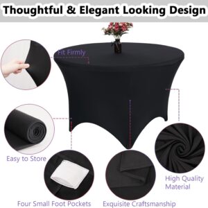 Maples Spandex Round Fitted Stretch Table cloth – Stylish Shades & Sizes - Image 2