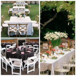 Maples Pure Solid Color Table Cloths - Damask Material in Array of Colors & Sizes - Image 3