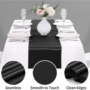 Maples Satin Pure Solid Color Table Runners - A Spectrum of Stylish Shades & Sizes to Transform Every Occasion. - Image 1