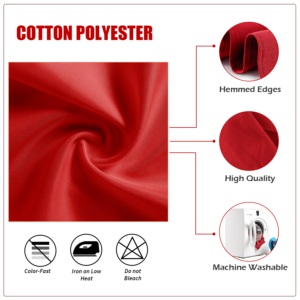 Maples Pure Solid Color Napkins - Damask Material in Array of Colors & Sizes - Image 4