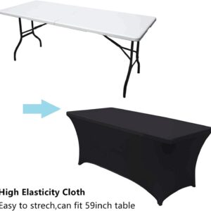 Maples Spandex Rectangular Fitted Stretch Table cloth – A Kaleidoscope of Stylish Shades & Sizes. - Image 4
