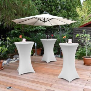 Maples Spandex Cocktail Fitted Stretch Tablecloth – A Kaleidoscope of Stylish Shades. - Image 4