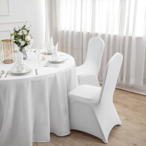 Maples Spandex Fitted Chair Covers - Unveil a Spectrum of Stylish Shades & Customization. - Image 7