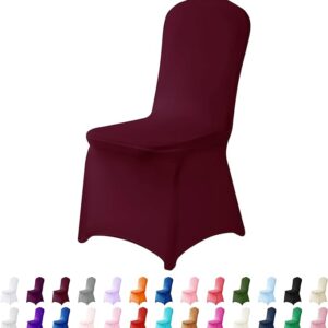Maples Spandex Fitted Chair Covers - Unveil a Spectrum of Stylish Shades & Customization. - Image 8