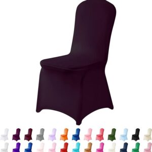 Maples Spandex Fitted Chair Covers - Unveil a Spectrum of Stylish Shades & Customization. - Image 23