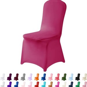 Maples Spandex Fitted Chair Covers - Unveil a Spectrum of Stylish Shades & Customization. - Image 22