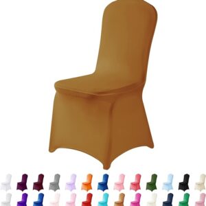 Maples Spandex Fitted Chair Covers - Unveil a Spectrum of Stylish Shades & Customization. - Image 21