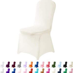 Maples Spandex Fitted Chair Covers - Unveil a Spectrum of Stylish Shades & Customization. - Image 20