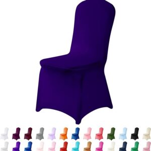 Maples Spandex Fitted Chair Covers - Unveil a Spectrum of Stylish Shades & Customization. - Image 14