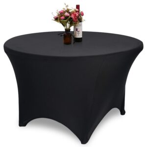 Maples Spandex Round Fitted Stretch Table cloth – Stylish Shades & Sizes - Image 2