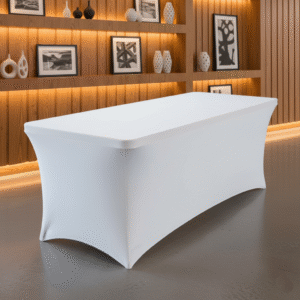 Maples Spandex Rectangular Fitted Stretch Table cloth – Multiple Stylish Shades - Image 1