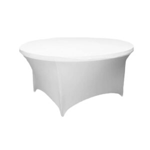 Maples Spandex Round Fitted Stretch Table cloth – Stylish Shades & Sizes - Image 7