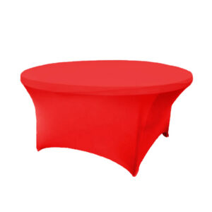 Maples Spandex Round Fitted Stretch Table cloth – Stylish Shades & Sizes - Image 5