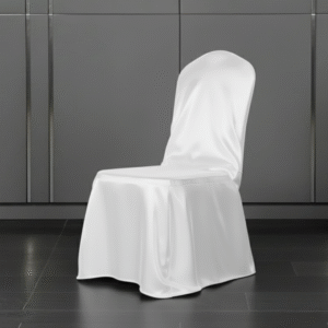Maples Satin Banquet Chair Covers - Unveil a Spectrum of Stylish Shades & Customization. - Image 1