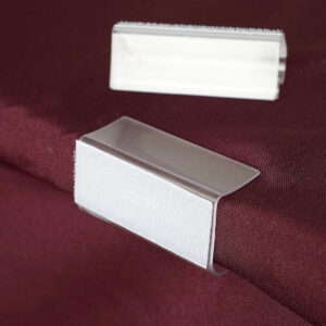 Maples Adjustable Large Clear Plastic Table Skirting Clips - Image 5