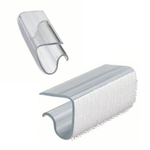 Maples Adjustable Large Clear Plastic Table Skirting Clips - Image 1