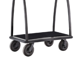 Maples Hotel Stainless Steel Lobby Luxury Luggage Trolley