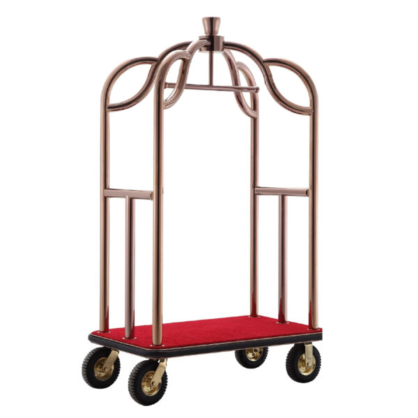 Maples Hotel Stainless Steel Lobby Crown Trolley