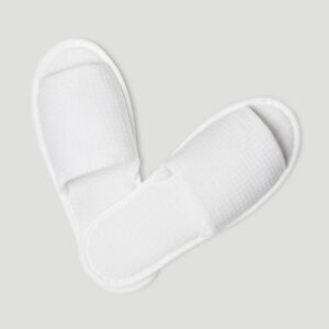 Maples Waffle Open Toe Slipper